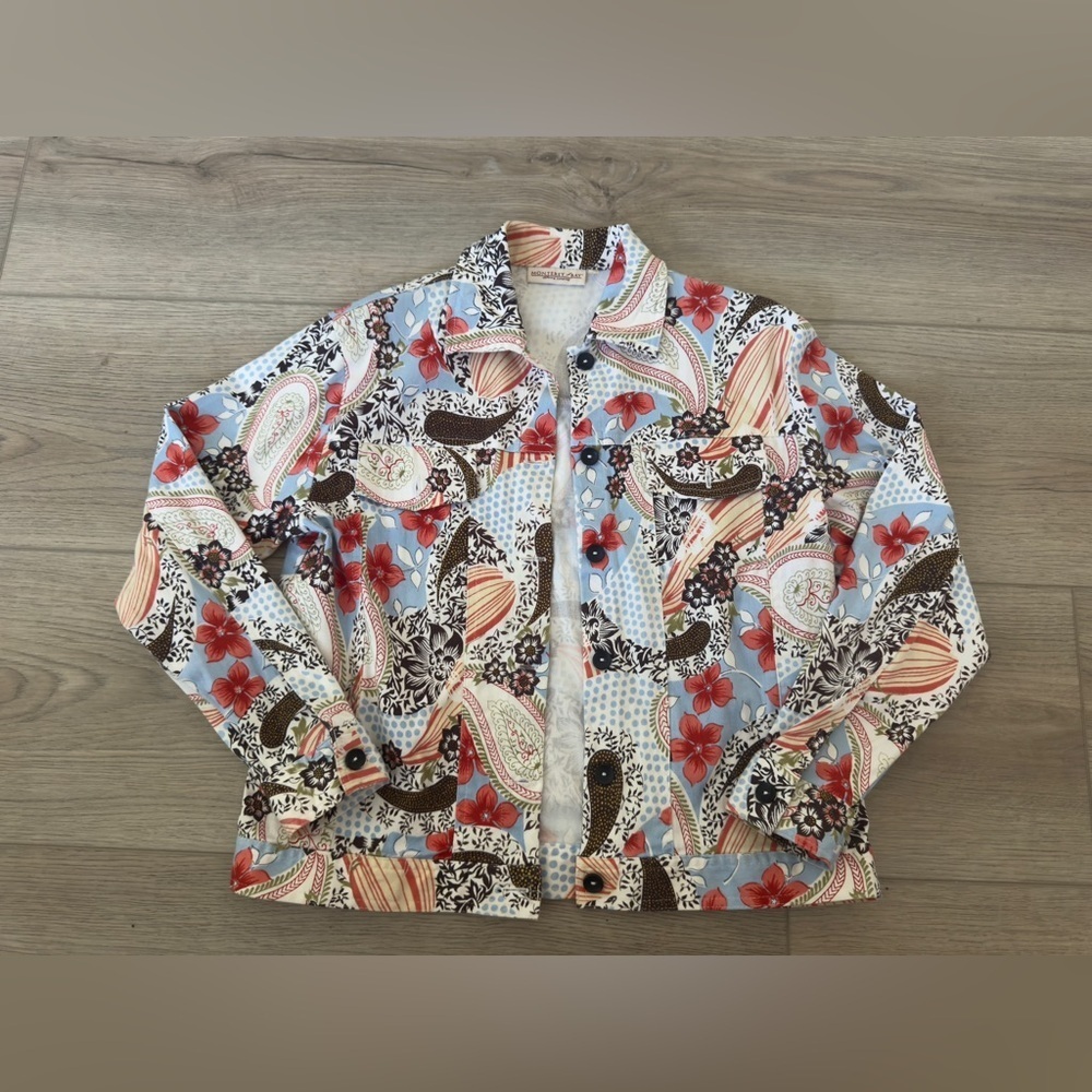 Monterey Bay Multicolor Floral Jacket 🧥